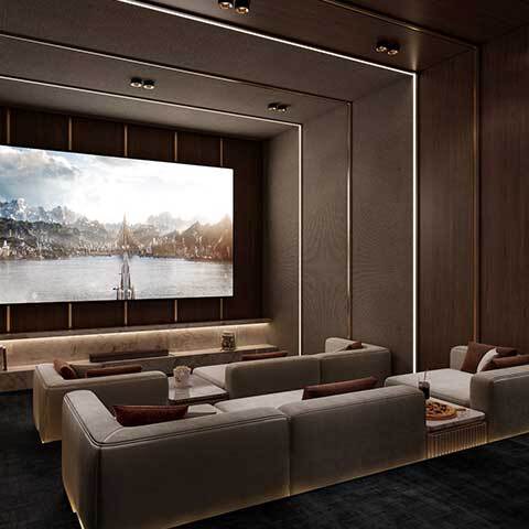 Basement Home Theatre