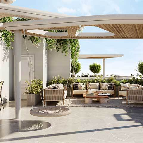 Terrace Barbaque Area