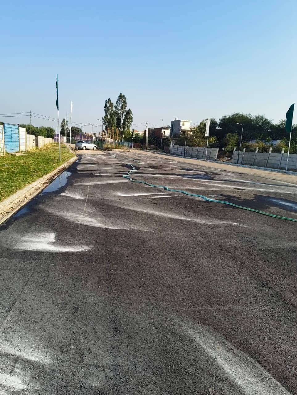 Entry Gate road development completed